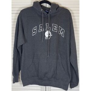 Salem Unisex Bay State Apparel Gray Witch Hoodie‎ Size S